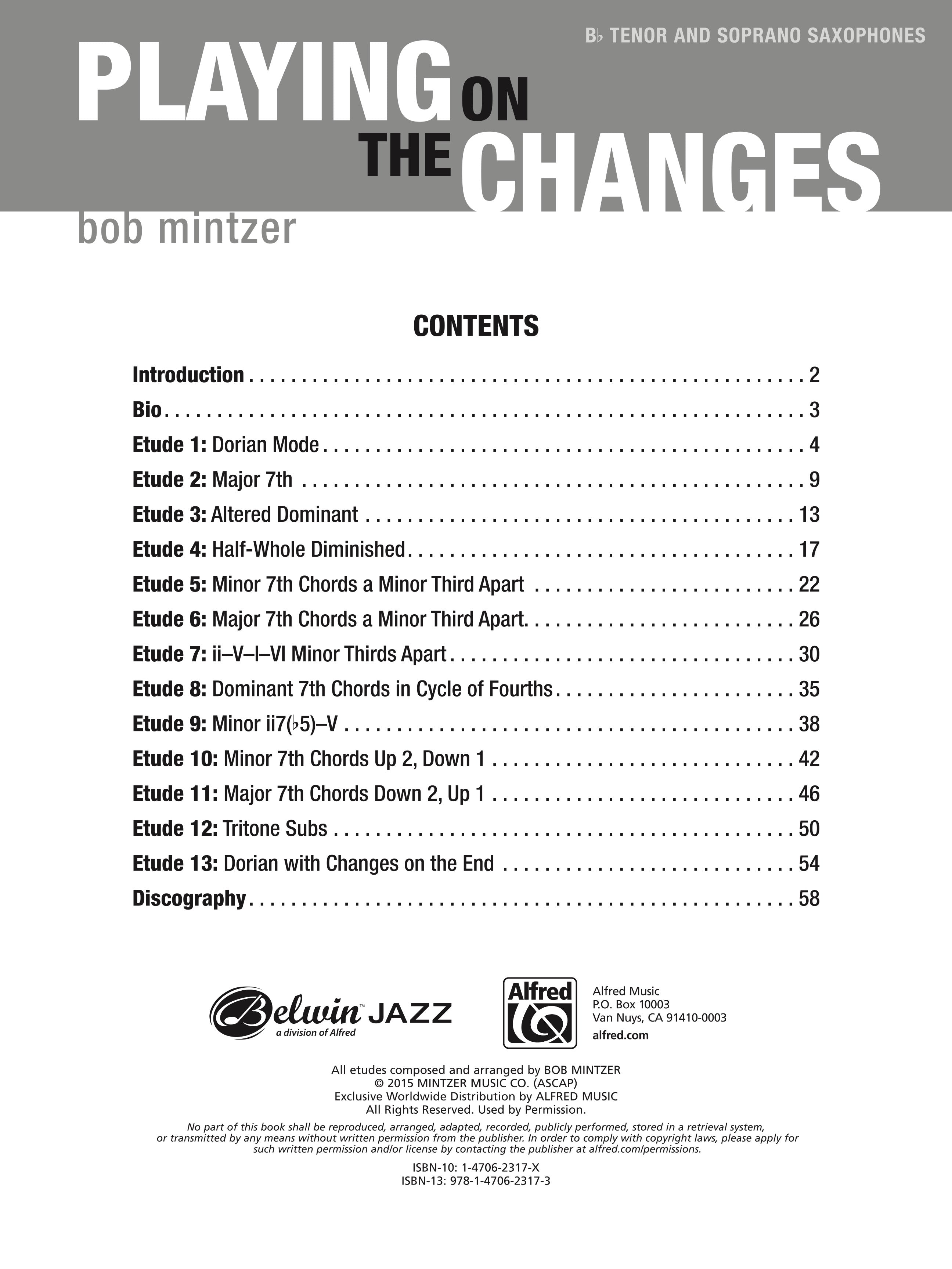 Playing On The Changes Bb