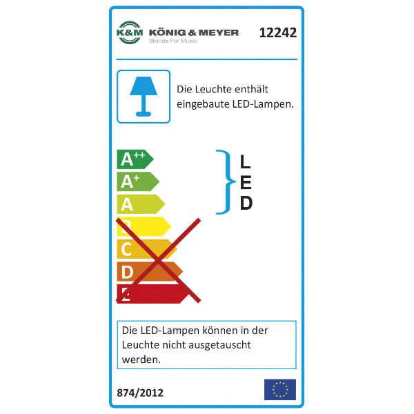 K&M 12242 '2 LED FlexLight' lessenaar verlichting