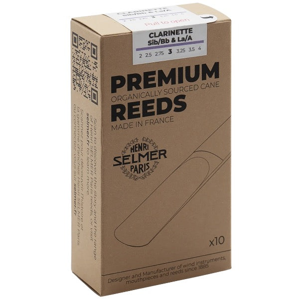 Selmer Paris Premium Bb klarinet riet per stuk