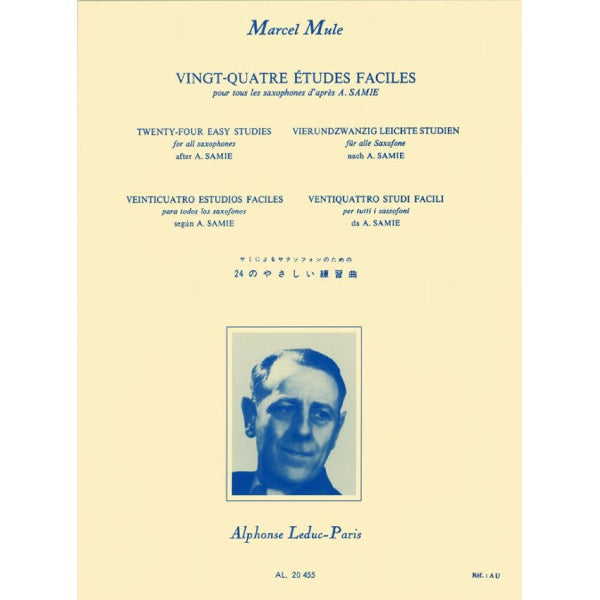 24 Études Faciles saxofoon