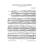 Chanson & Passepied Opus 16 altsax & piano