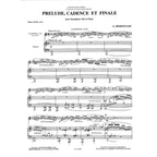 Prelude Cadence et Finale altsax & piano