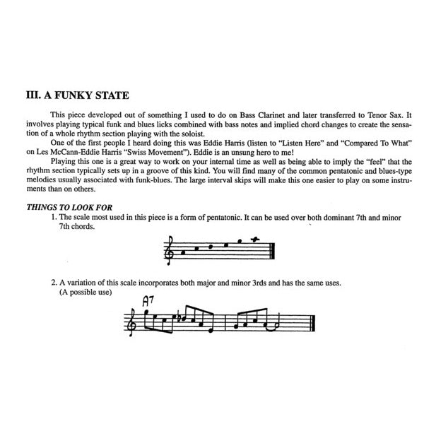 Bob Mintzer: 14 Jazz & Funk Etudes Bb