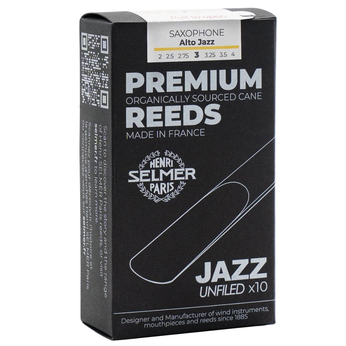 Selmer Paris Premium Jazz altsax riet per 10 stuks