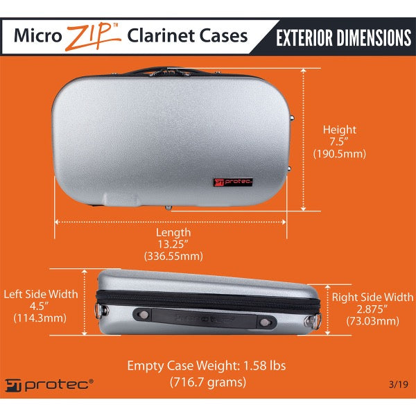Protec Micro Zip BM307BX Bb klarinet koffer