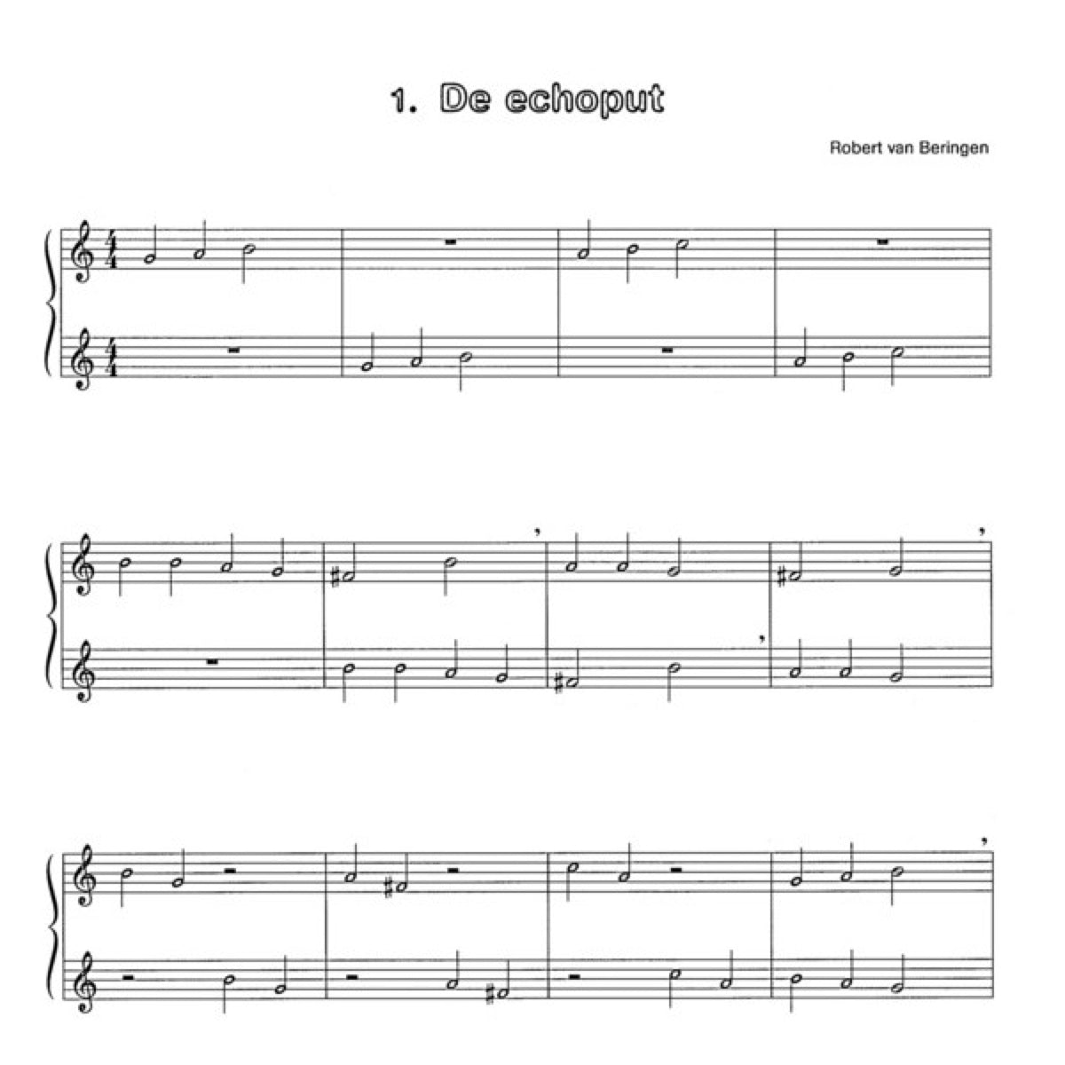 Horen, lezen & spelen: Duoboek 1 sopraan- & tenorsax