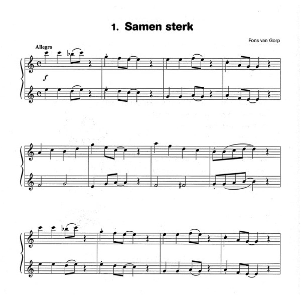 Horen, lezen & spelen: Duoboek 2 sopraan- & tenorsax