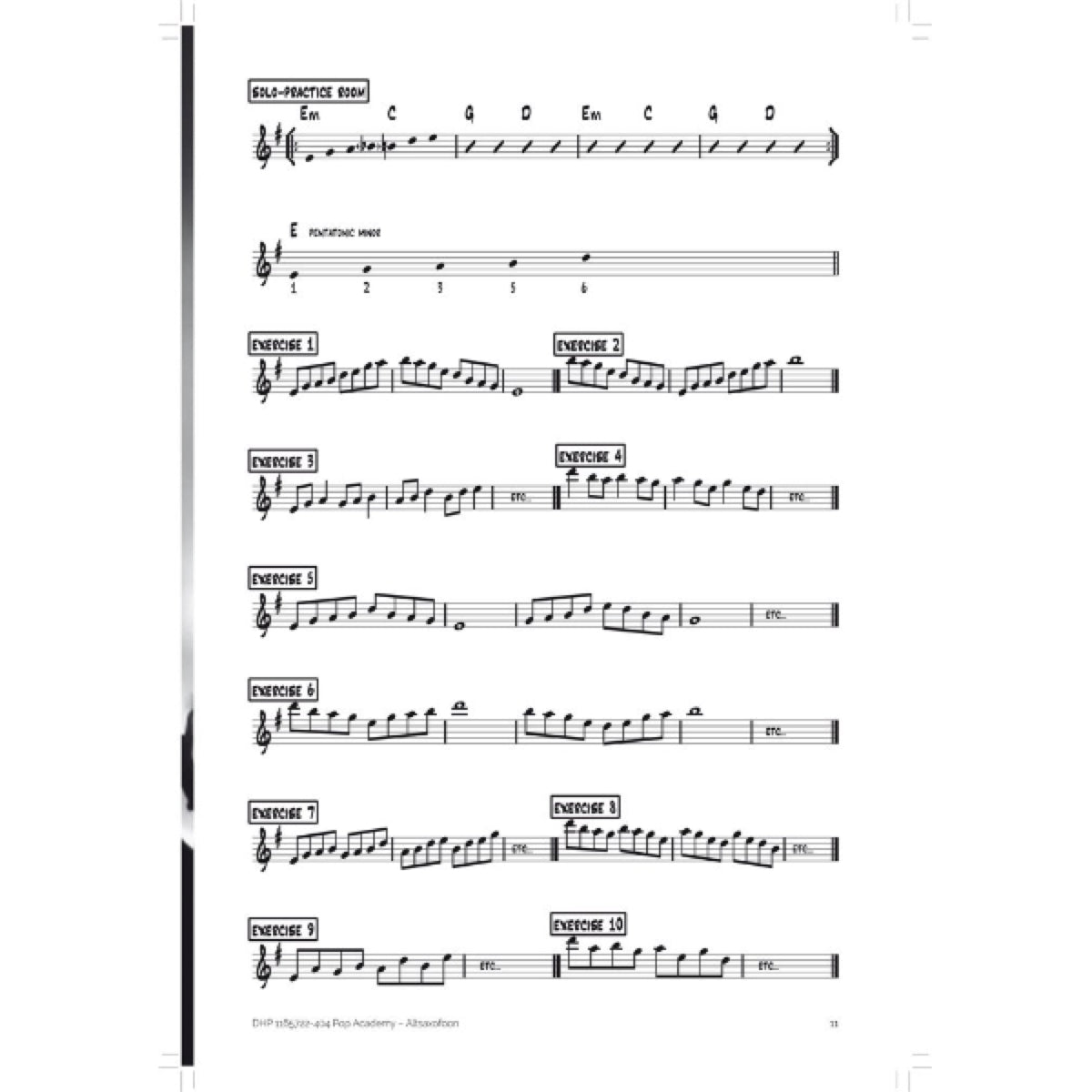 Pop Academy altsax