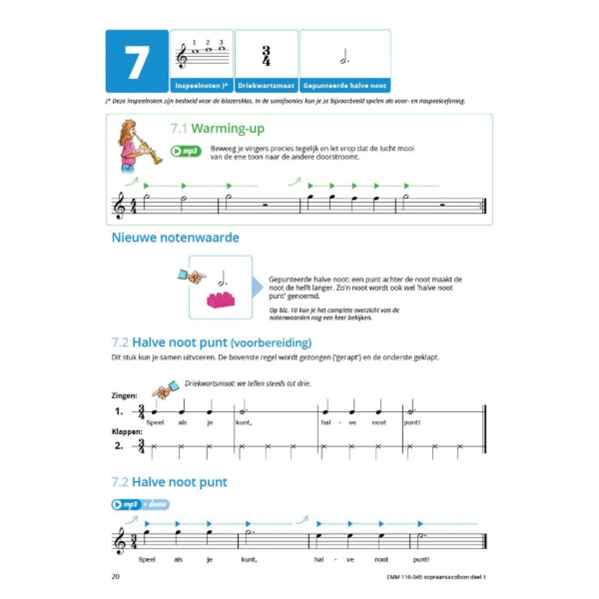 Samen Leren Samenspelen 1 sopraansax