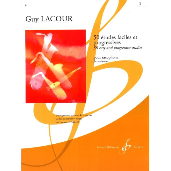 50 Études Façiles & Progressives 1 saxofoon