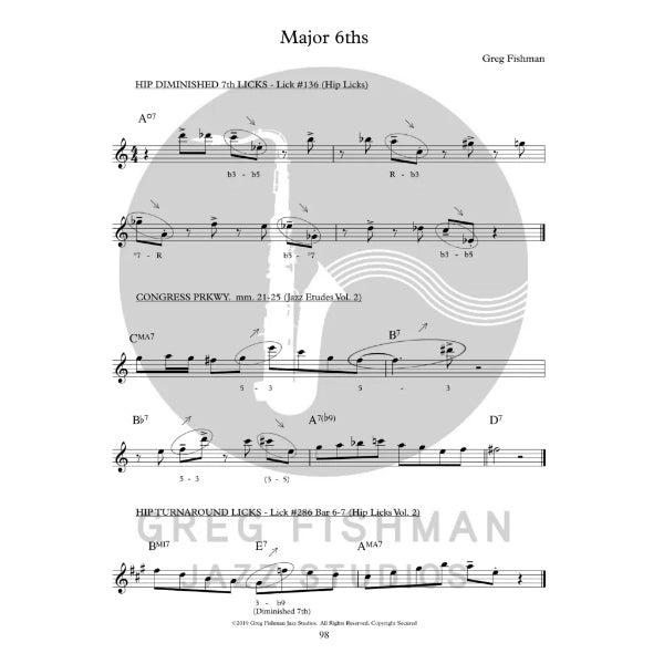 Greg Fishman: Intervals in Action