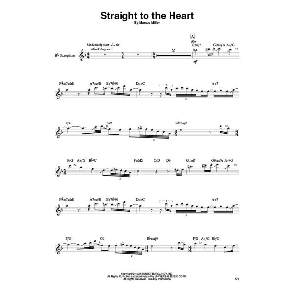Saxophone Play-Along volume: 11 Jazz Icons