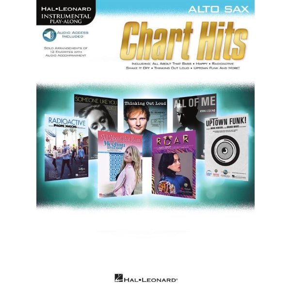 Instrumental Play-Along: Chart Hits altsax