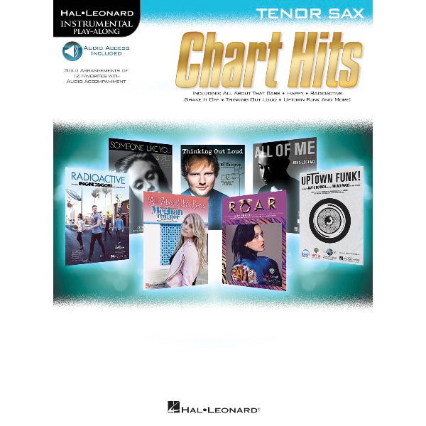 Instrumental Play-Along: Chart Hits tenorsax