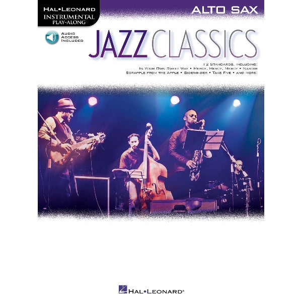 Instrumental Play-Along: Jazz Classics altsax