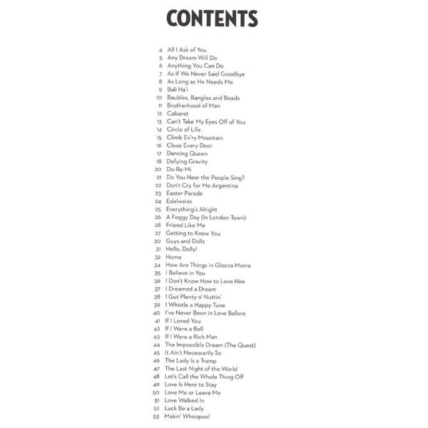 101 Broadway Songs tenorsax