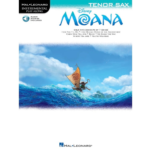 Instrumental Play-Along: Moana tenorsax