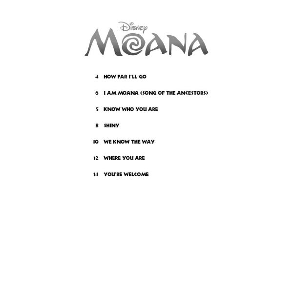 Instrumental Play-Along: Moana tenorsax