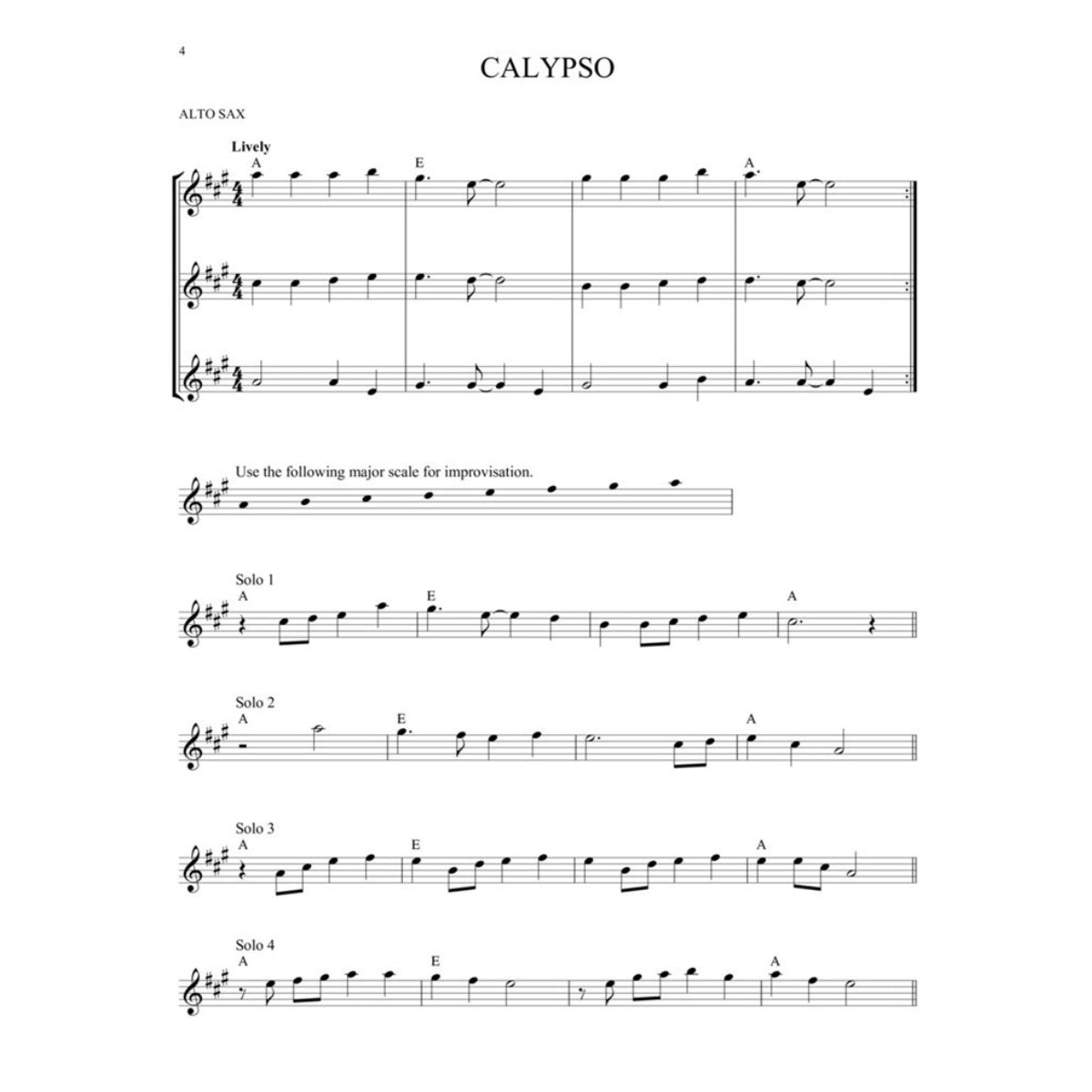 Easy Improvisation altsax