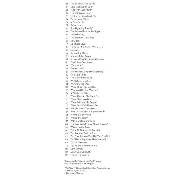 101 Disney Songs altsax