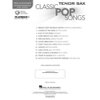 Instrumental Play-Along: Classic Pop Songs tenorsax