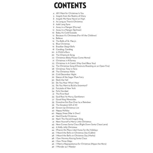 101 Christmas Songs altsax