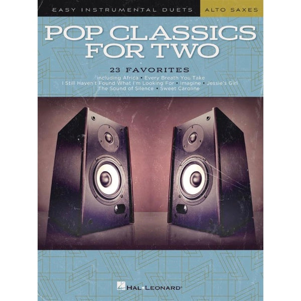 Pop Classics for Two Alto Saxophones