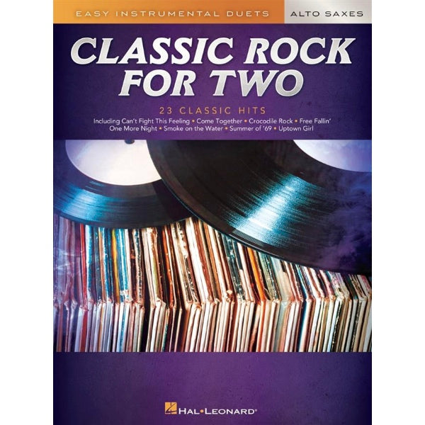 Classic Rock for Two Alto Saxophones