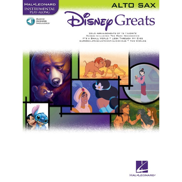 Instrumental Play-Along: Disney Greats altsax