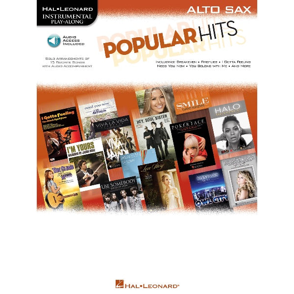 Instrumental Play-Along: Popular Hits altsax