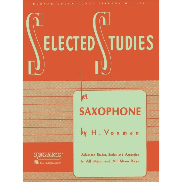Selected Studies for Saxophone