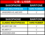 BG Super Revelation L15SR baritonsax rietbinder