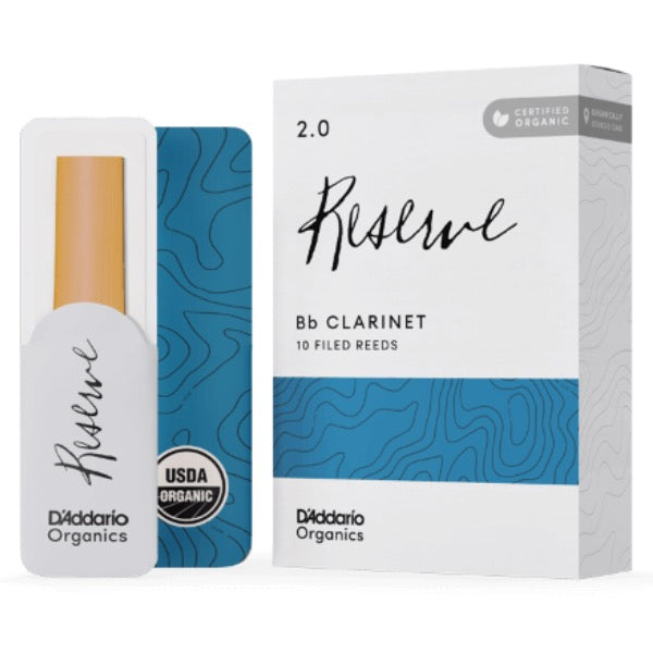 D'Addario Organic Reserve Bb klarinet riet per 10 stuks