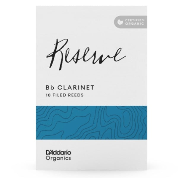 D'Addario Organic Reserve Bb klarinet riet per 10 stuks