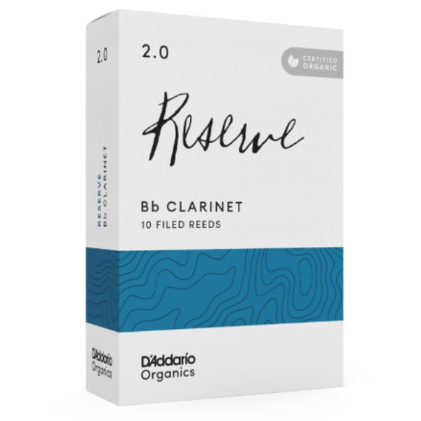 D'Addario Organic Reserve Bb klarinet riet per 10 stuks