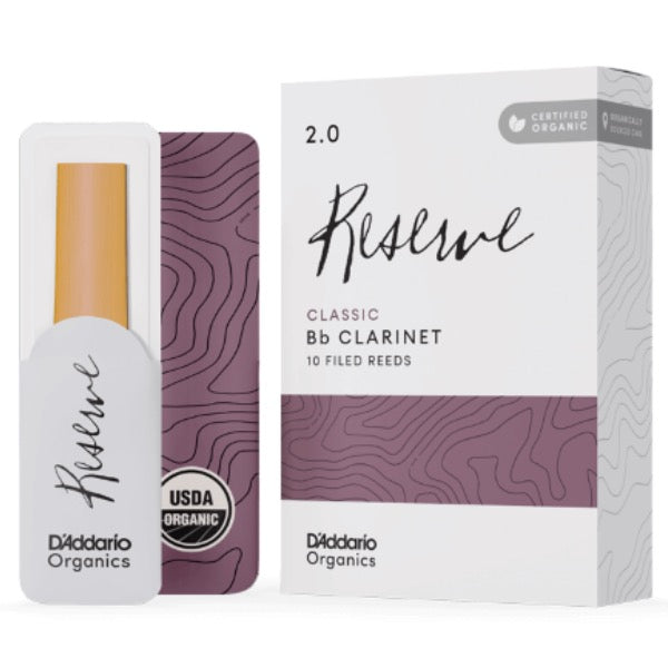 D'Addario Organic Reserve Classic Bb klarinet riet per 10 stuks