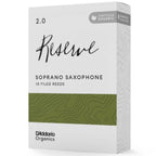D'Addario Organic Reserve sopraansax riet per 10 stuks