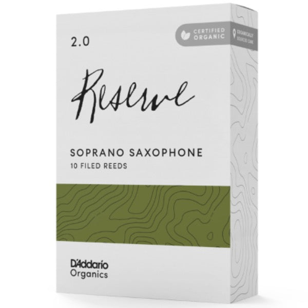 D'Addario Organic Reserve sopraansax riet per 10 stuks