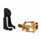 Francois Louis Pure Brass vergulde baritonsax rietbinder