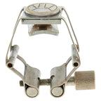 Francois Louis Pure Brass verzilverde sopraansax rietbinder