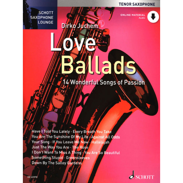 Love Ballads tenorsax & piano