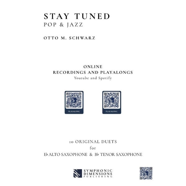 Stay Tuned - Pop & Jazz alt- of tenorsax