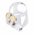 Vandoren Optimum LC05P verzilverde Duitse Bb klarinet rietbinder