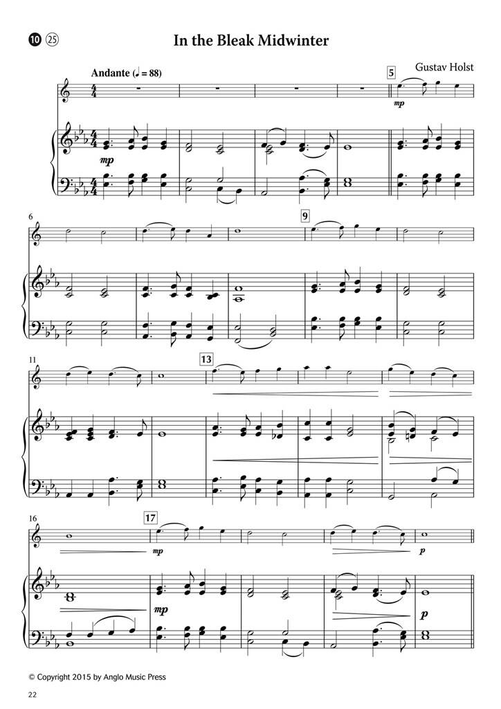 15 Easy Christmas Carols altsax & piano