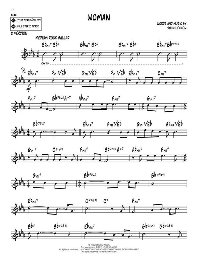 Jazz Play Along vol. 189: John Lennon