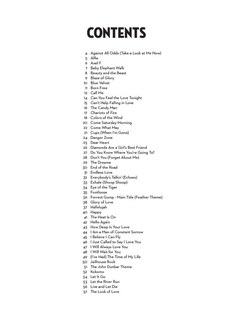 101 Movie Hits altsax
