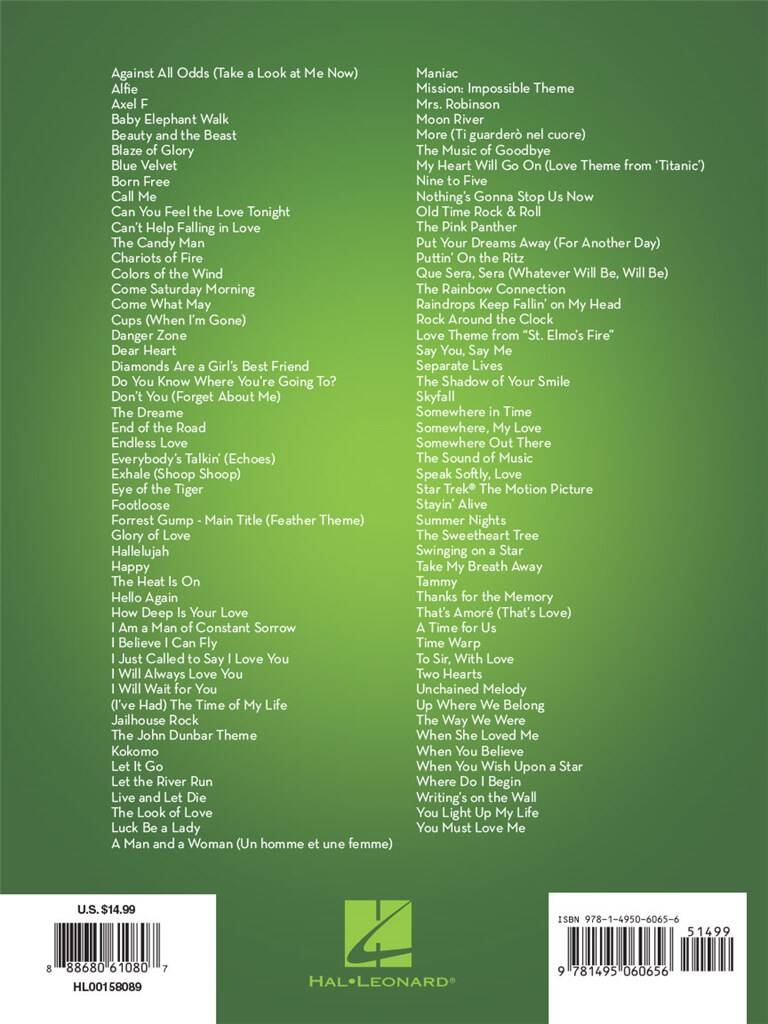101 Movie Hits altsax