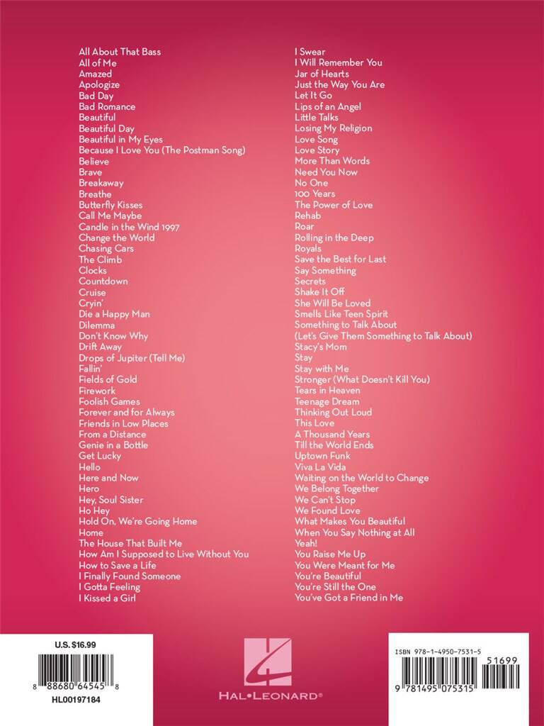 101 Hit Songs tenorsax