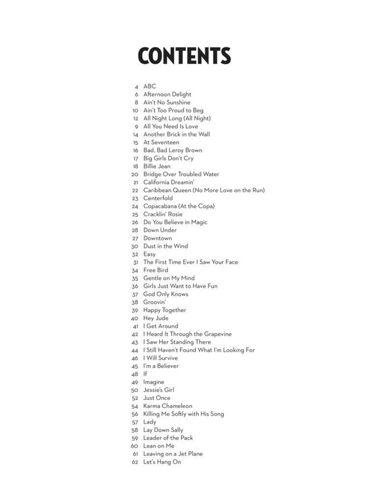101 Popular Songs altsax