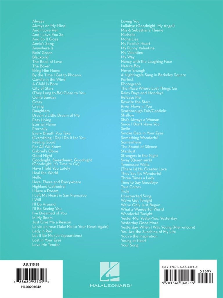 101 Most Beautiful Songs altsax